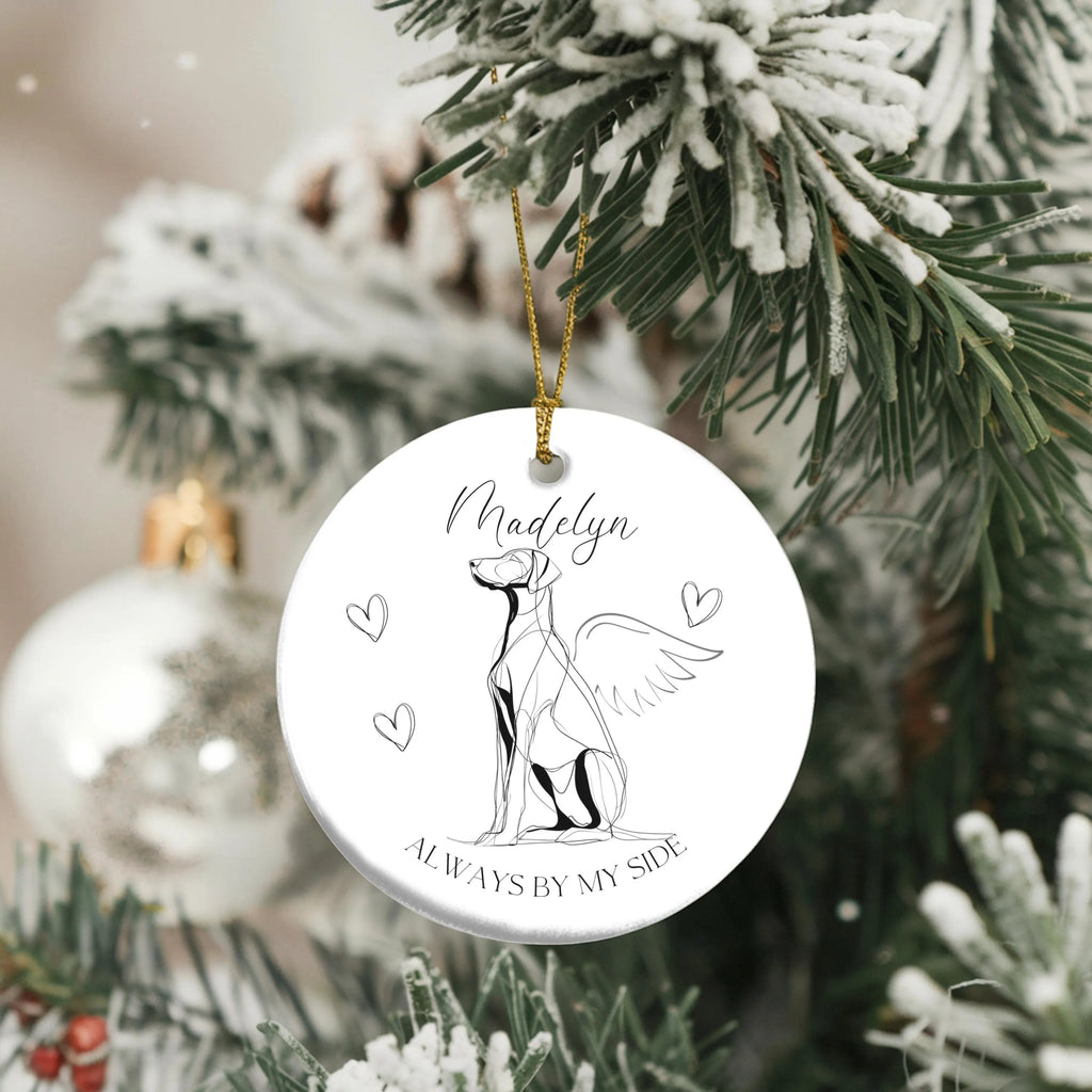 German Pointer Memorial Ornament