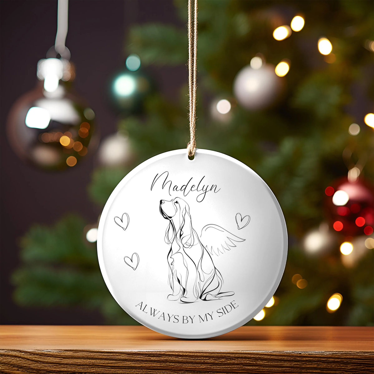 Cocker Spaniel Memorial Ornament