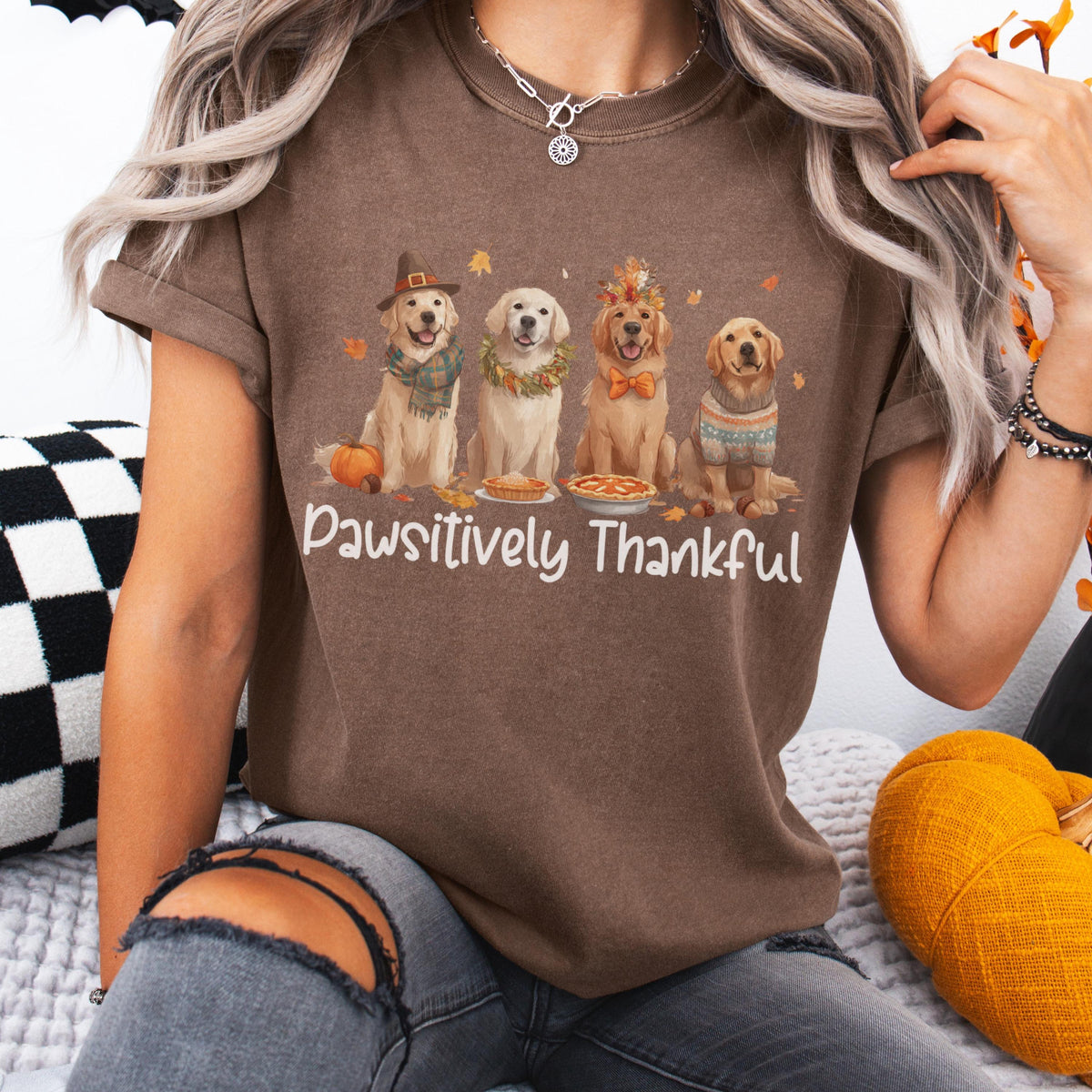 Golden Retriever Thanksgiving Shirt