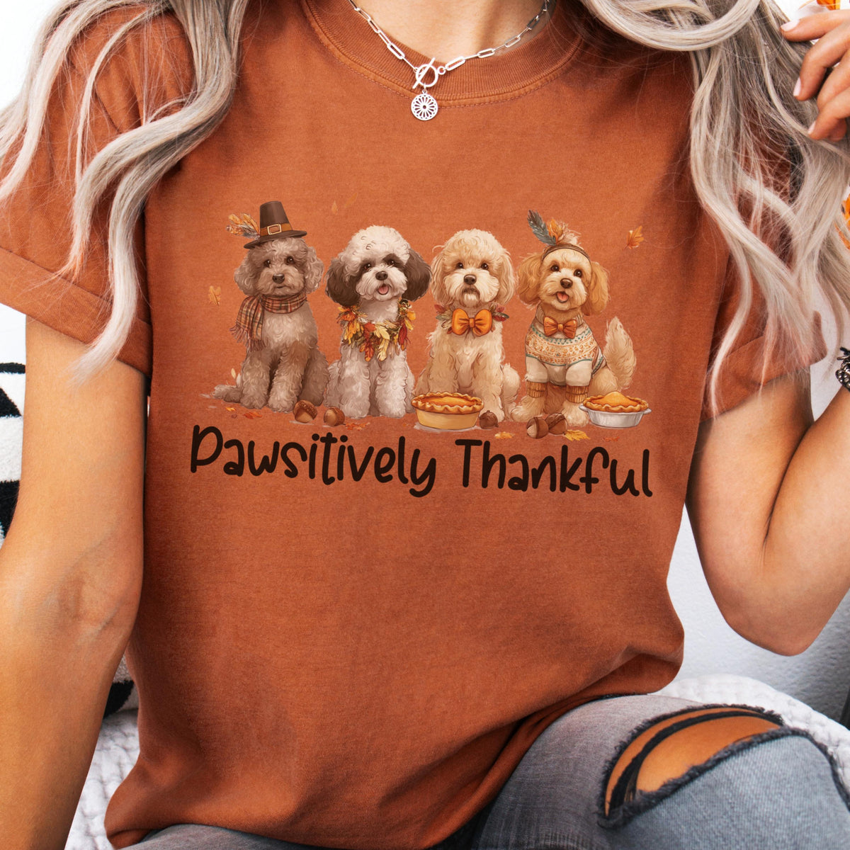 Poodle Thanksgiving Shirt