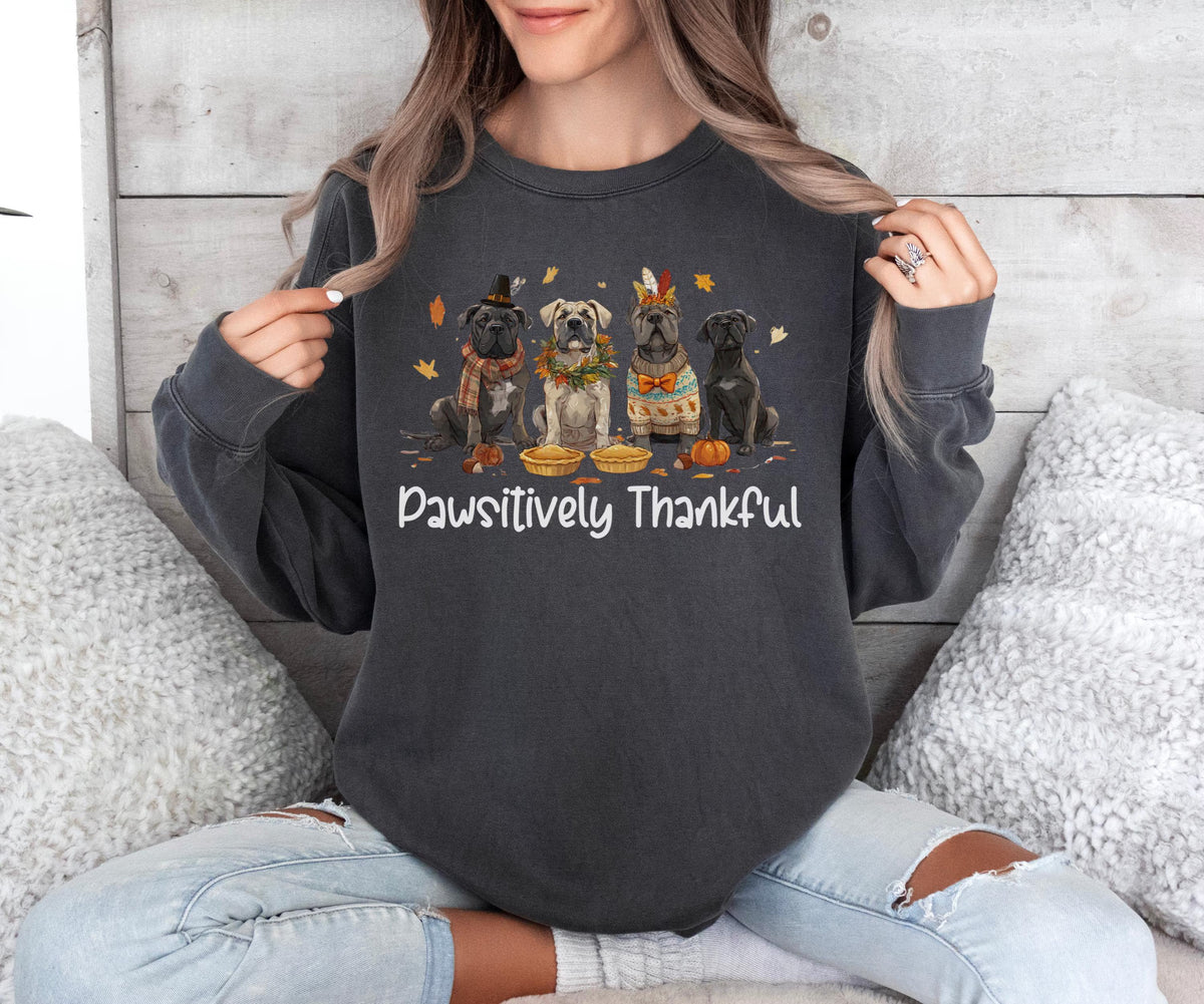 Cane Corso Thanksgiving Sweatshirt