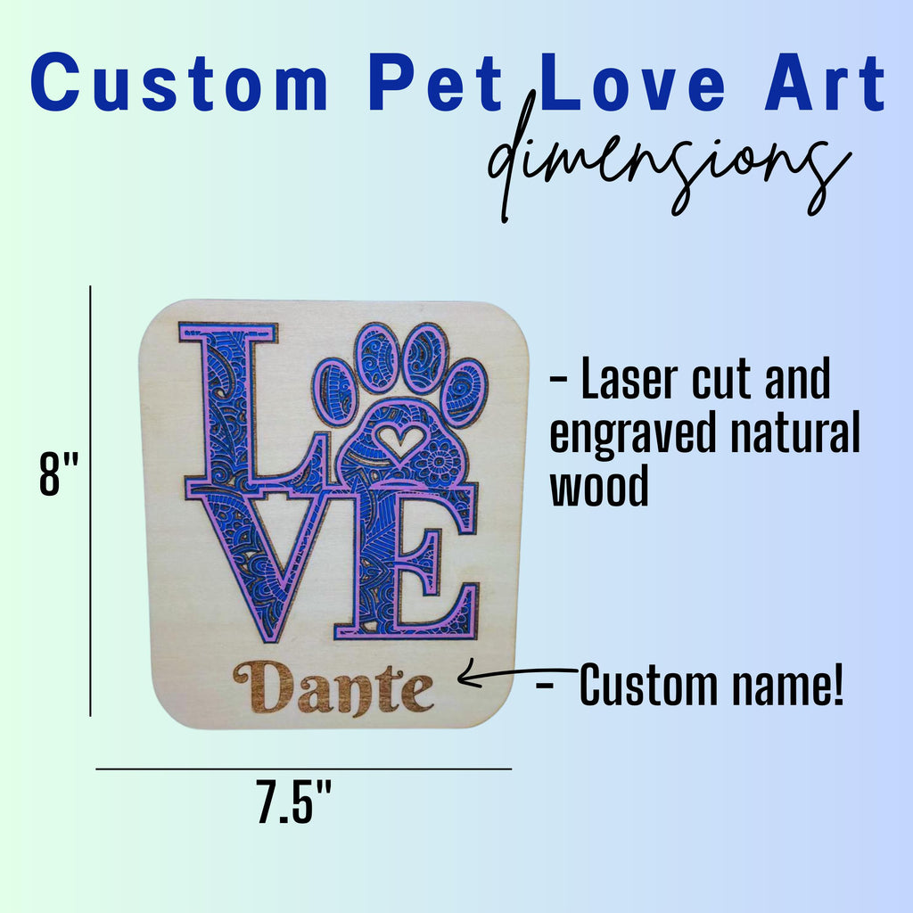 Personalized Dog Name Sign