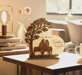 Personalized Couple Laser-Cut Keepsake