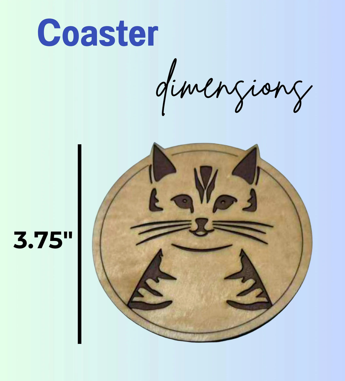 Personalized Pet Coaster Set