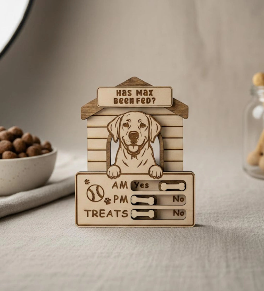 Dog Feeding Reminder Magnet