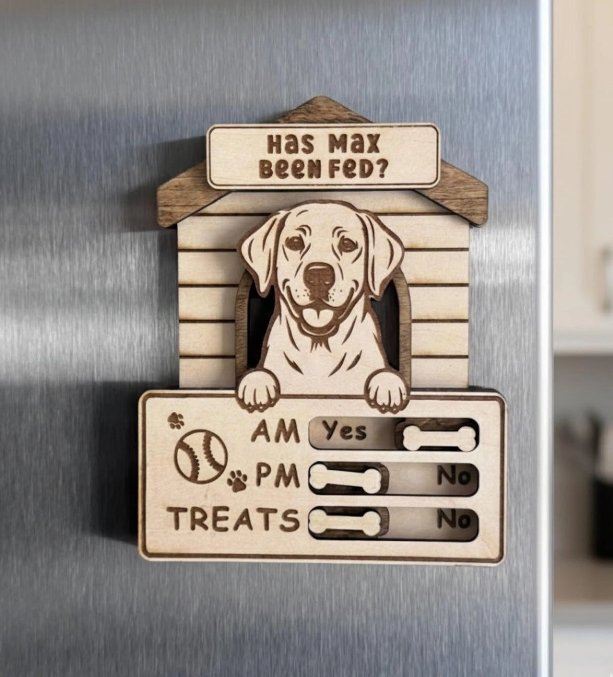 Dog Feeding Reminder Magnet