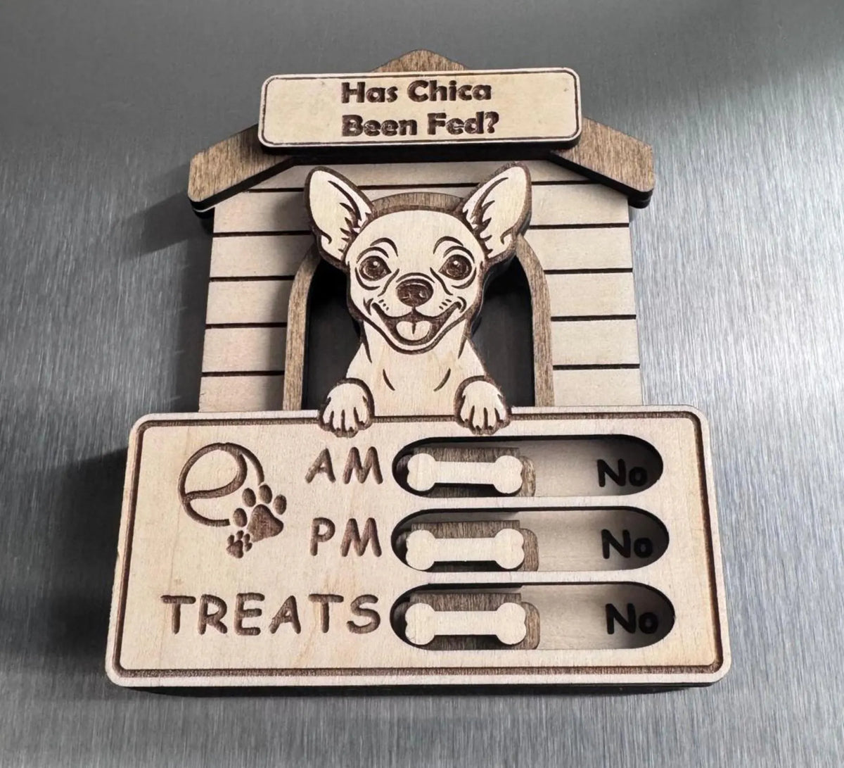 Dog Feeding Reminder Magnet