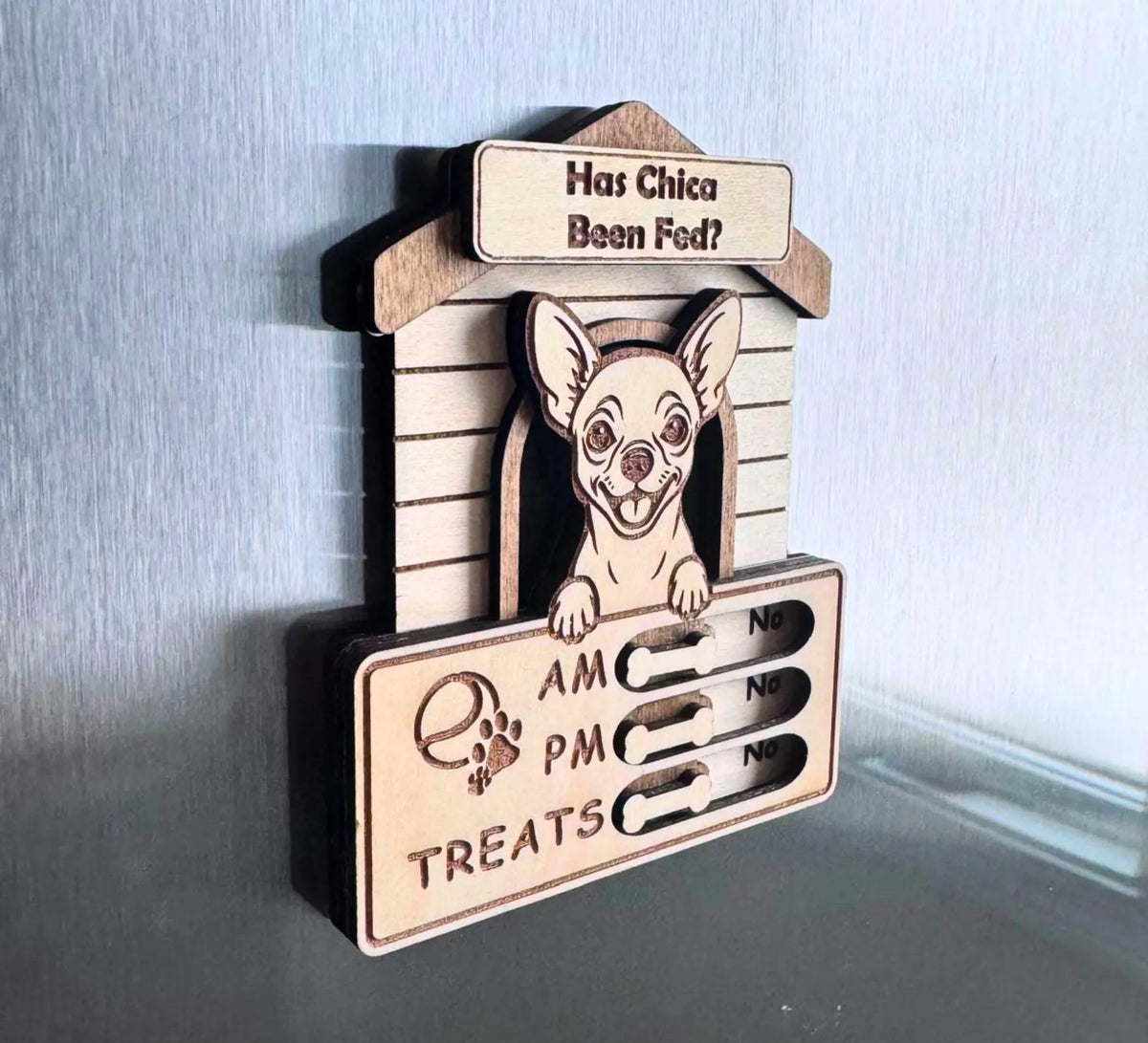 Dog Feeding Reminder Magnet