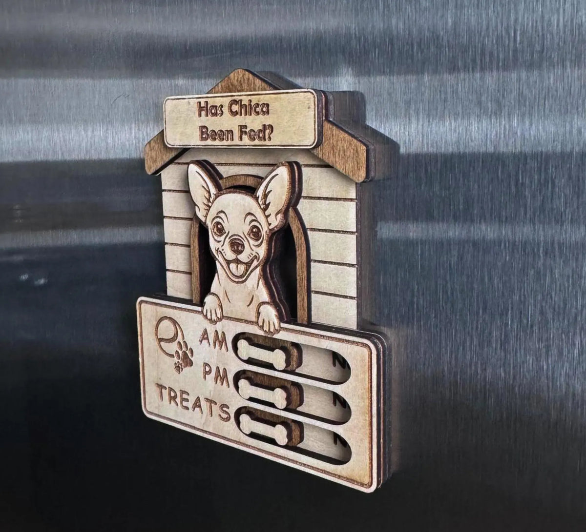 Dog Feeding Reminder Magnet