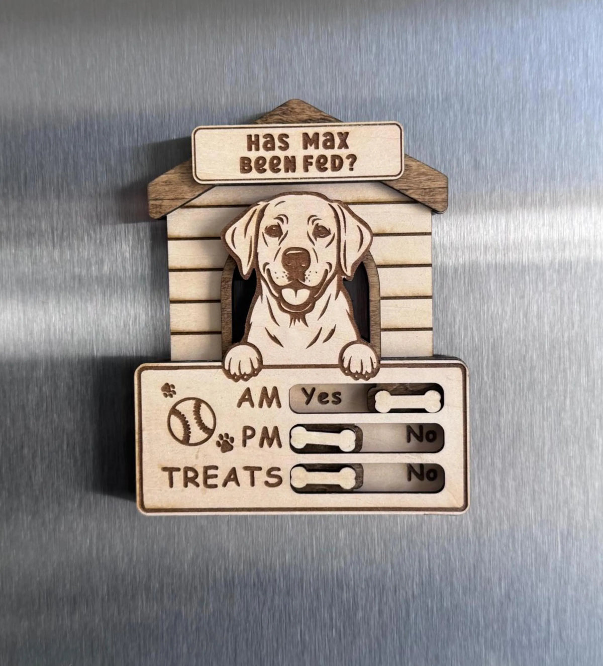 Dog Feeding Reminder Magnet