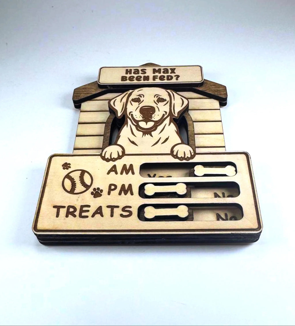 Dog Feeding Reminder Magnet