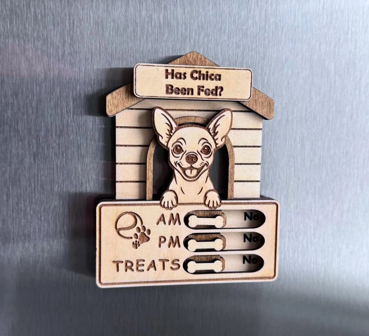 Dog Feeding Reminder Magnet
