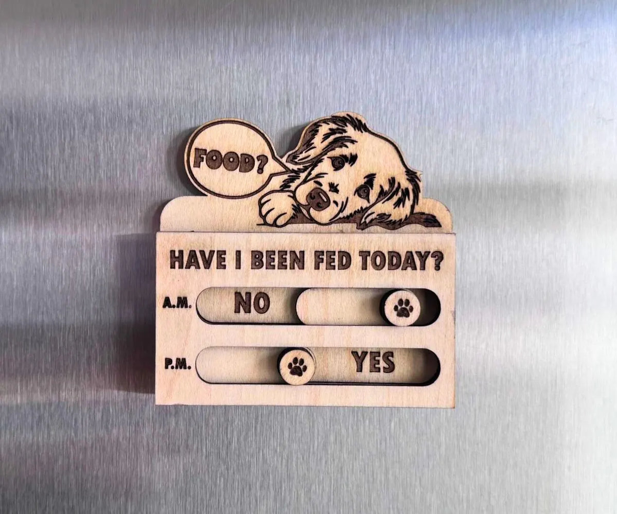 Dog Feeding Reminder Magnet