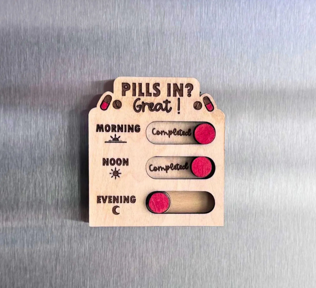 Pet Medication Reminder Magnet