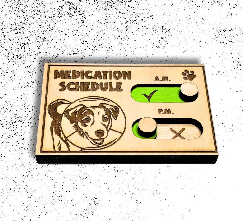 Dog Medication Reminder Magnet