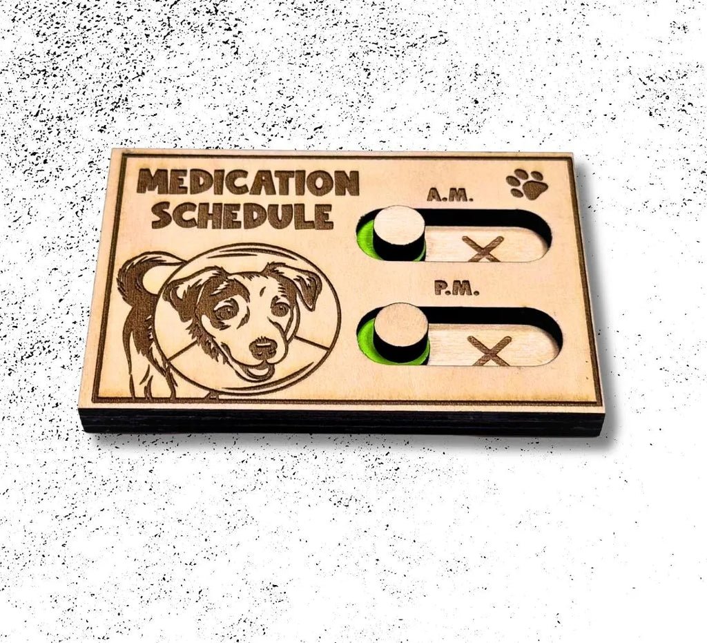 Dog Medication Reminder Magnet
