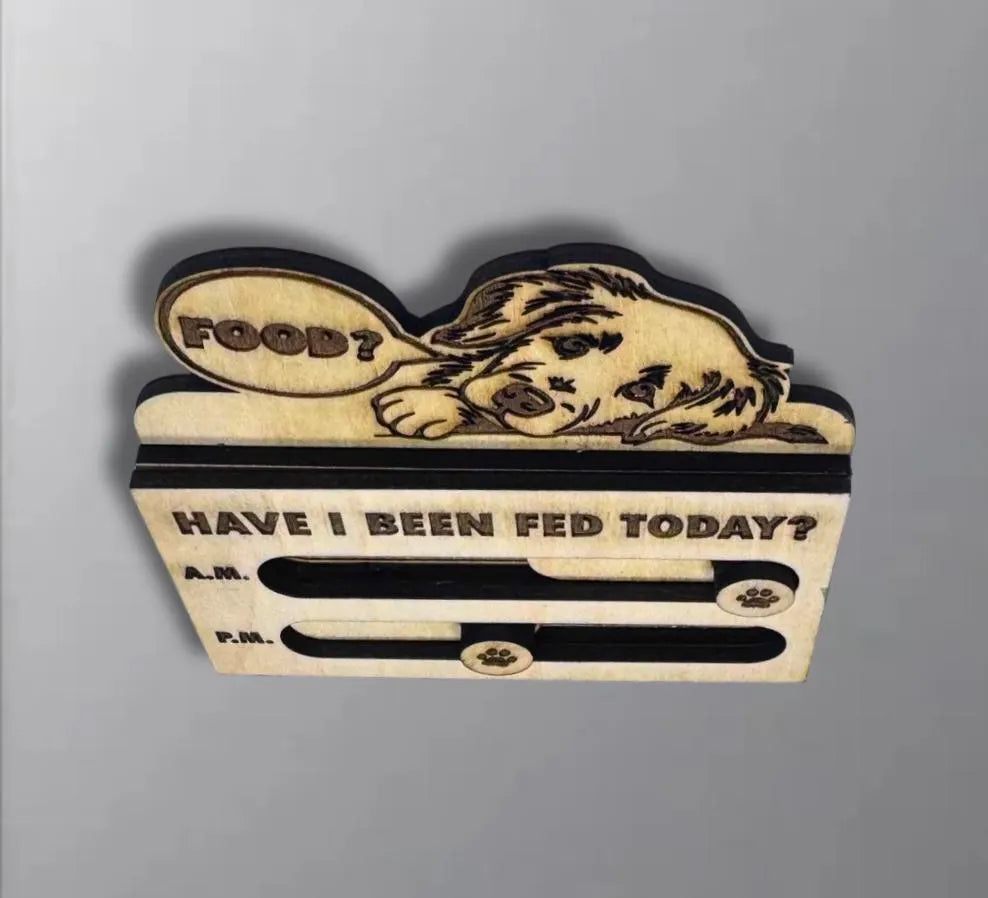 Dog Feeding Reminder Magnet