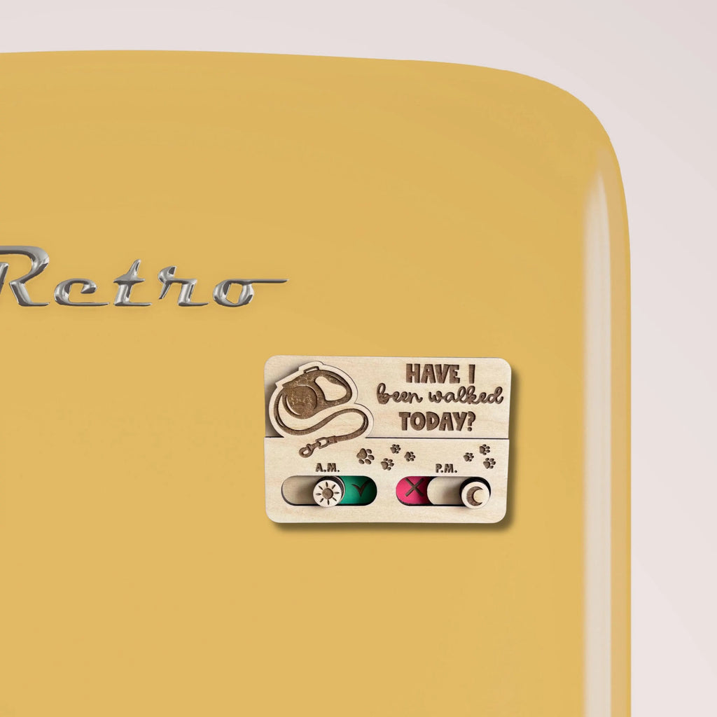 Dog Walk Reminder Slider Sign