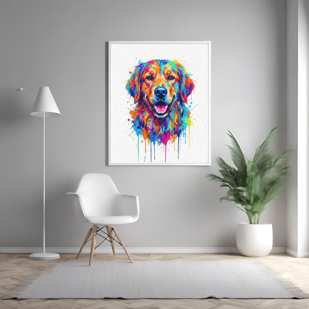 Golden Retriever Wall Art Print