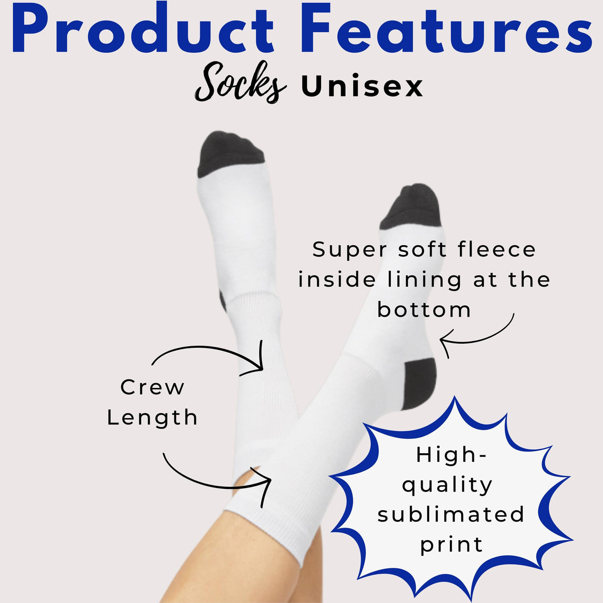 Personalized Cat Socks