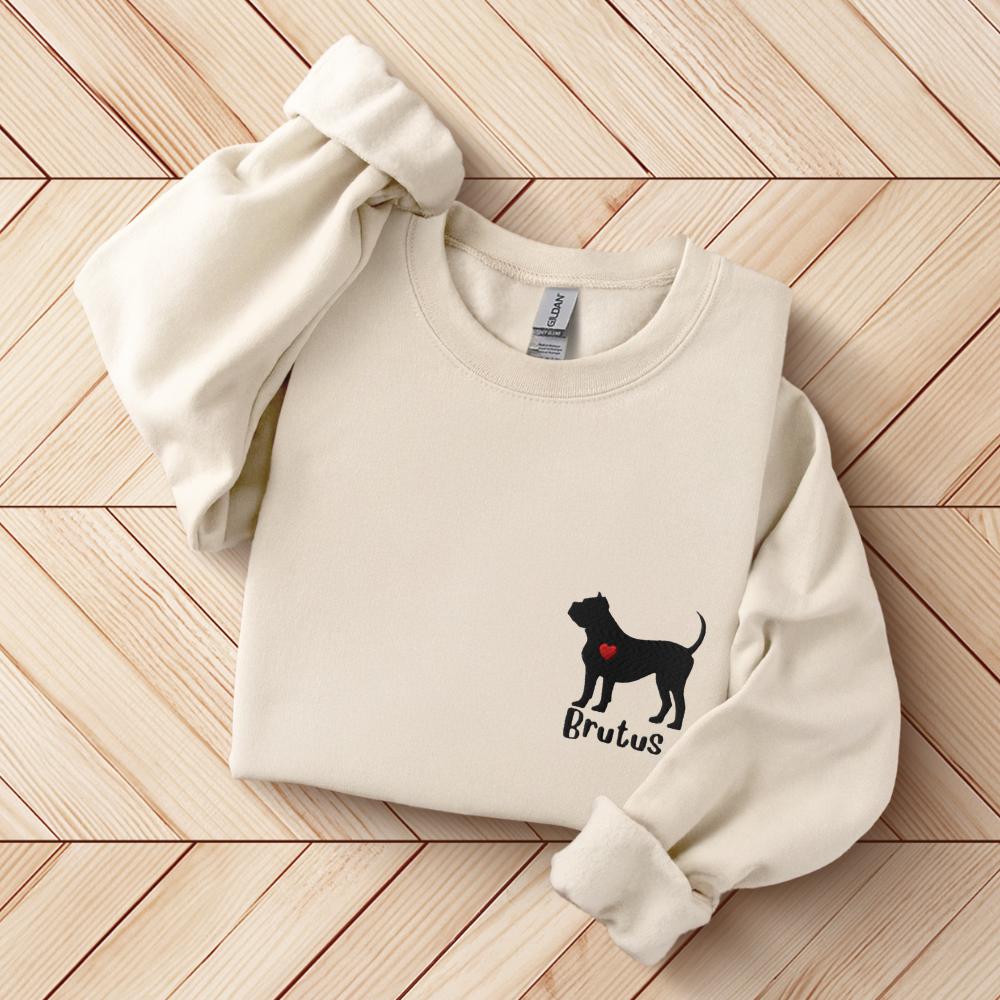 Cane Corso Embroidered Sweatshirt