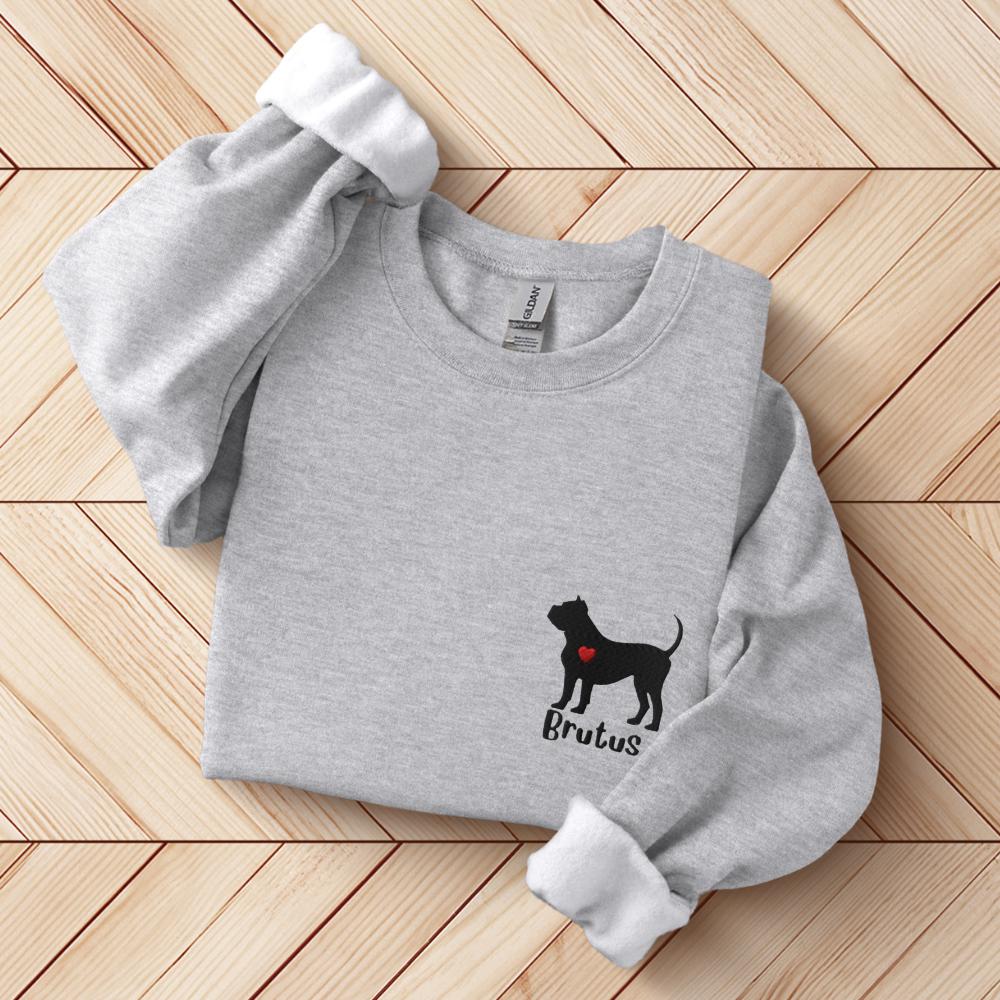 Cane Corso Embroidered Sweatshirt