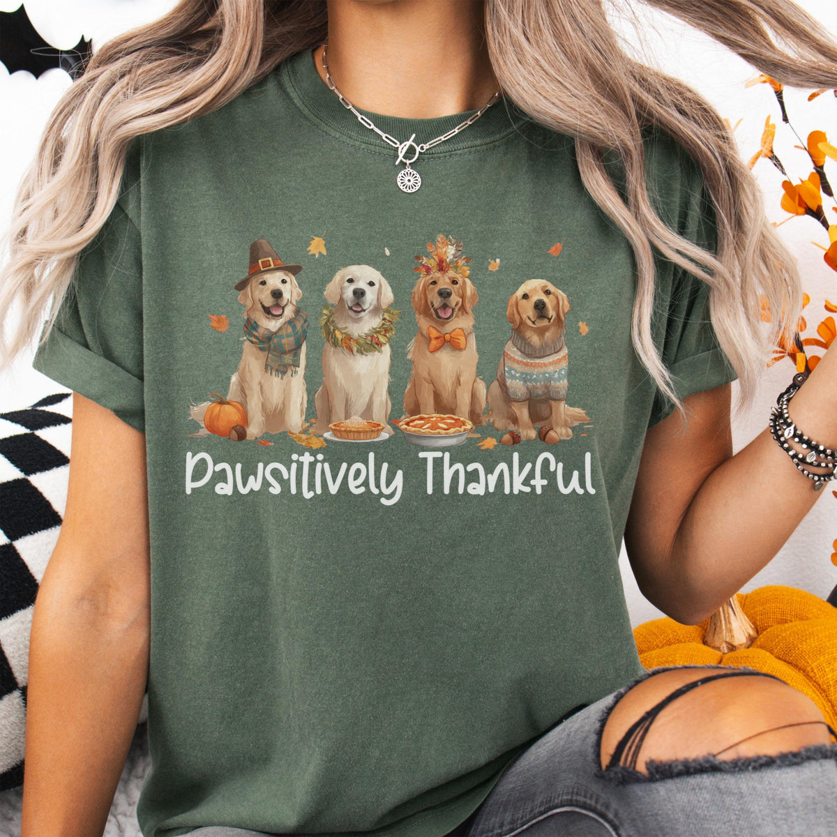 Golden Retriever Thanksgiving Shirt