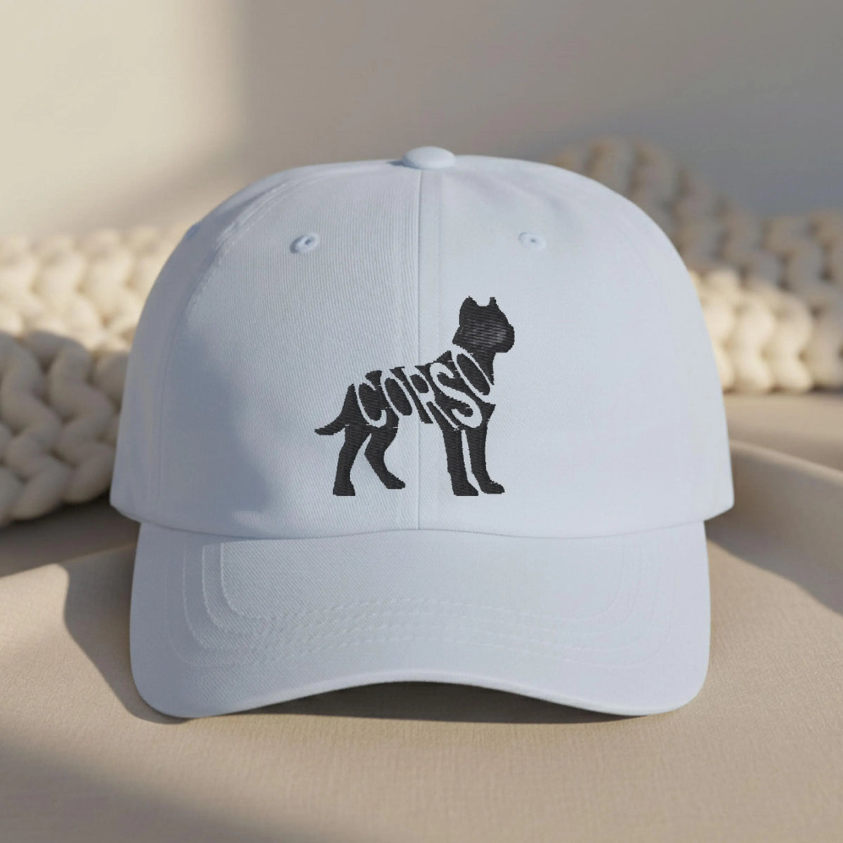 Cane Corso Embroidered Hat