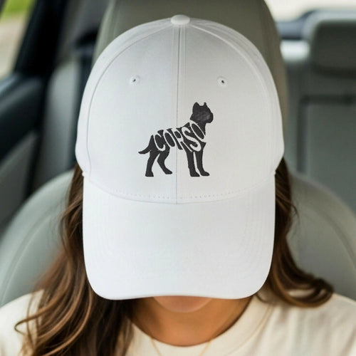 Cane Corso Embroidered Hat