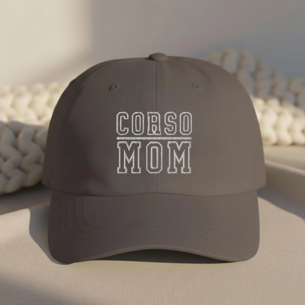 Cane Corso Mom Embroidered Hat