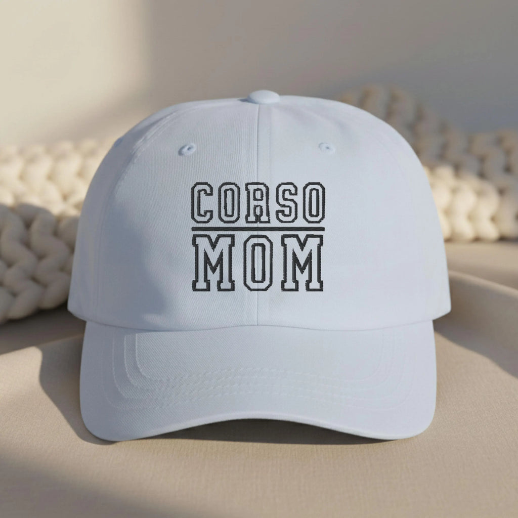 Cane Corso Mom Embroidered Hat