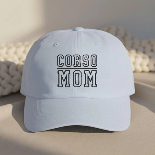 Cane Corso Mom Embroidered Hat