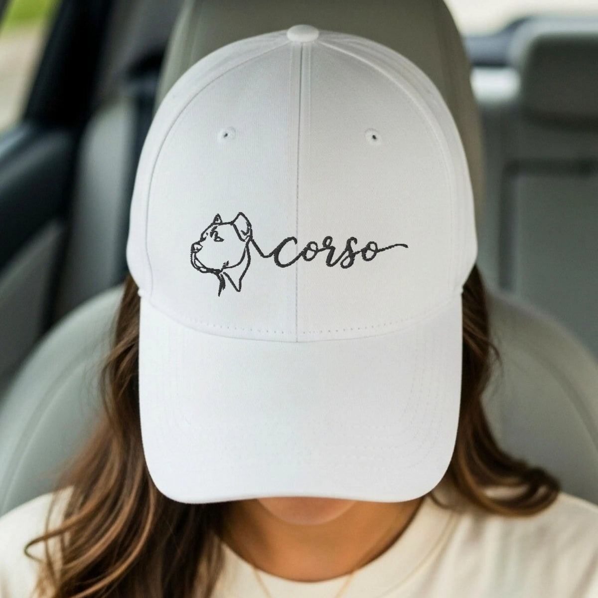 Cane Corso Silhouette Hat