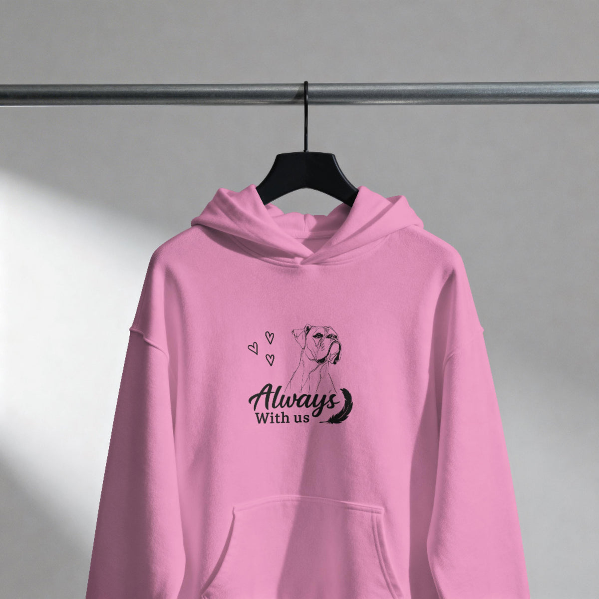 Rainbow Bridge Boxer Remembrance Sweatshirt