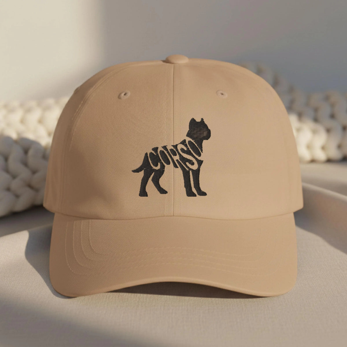 Cane Corso Embroidered Hat