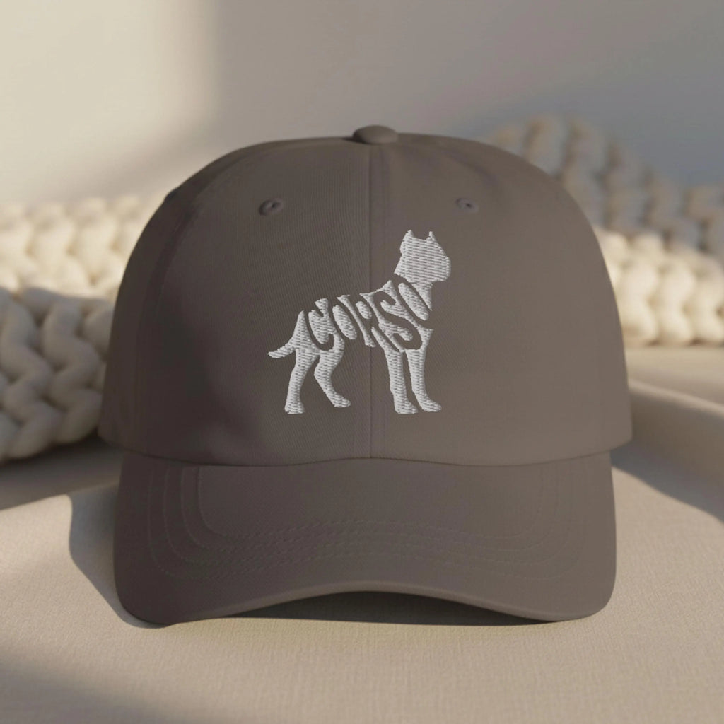 Cane Corso Embroidered Hat