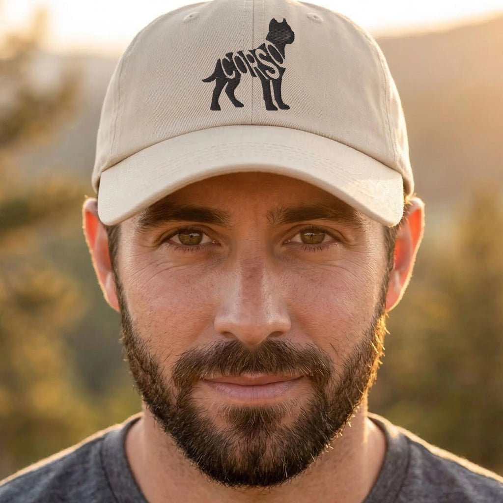 Cane Corso Embroidered Hat