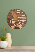 American Eagle Wooden Wall Art