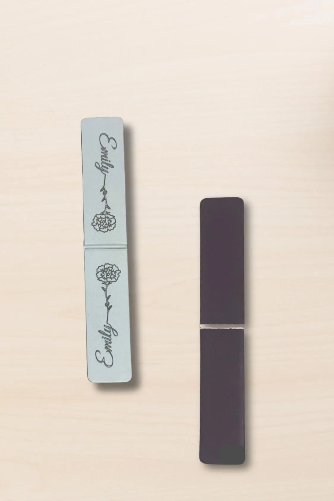 Personalized Birth Flower Magnetic Bookmark