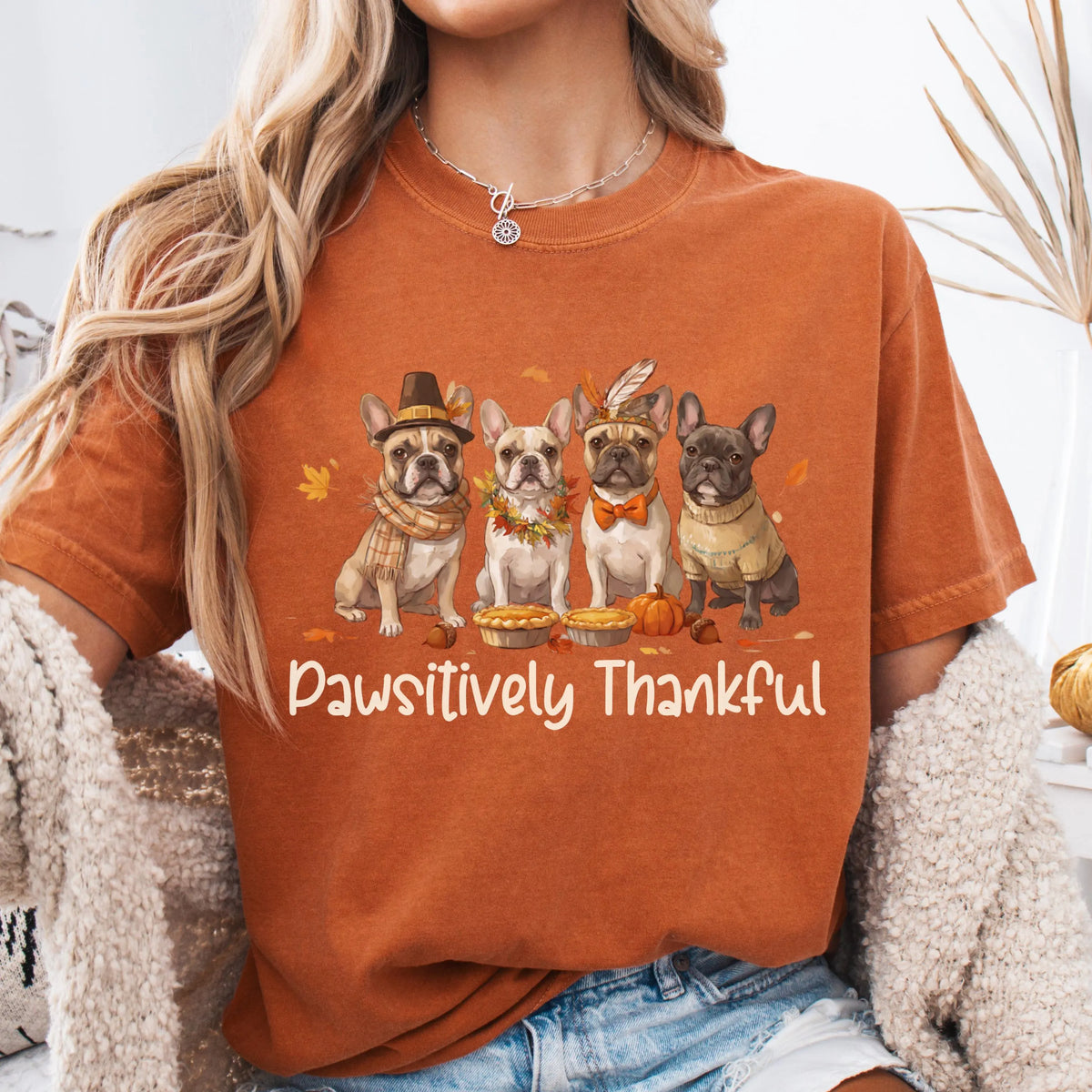 French Bulldog Thanksgiving Shirt