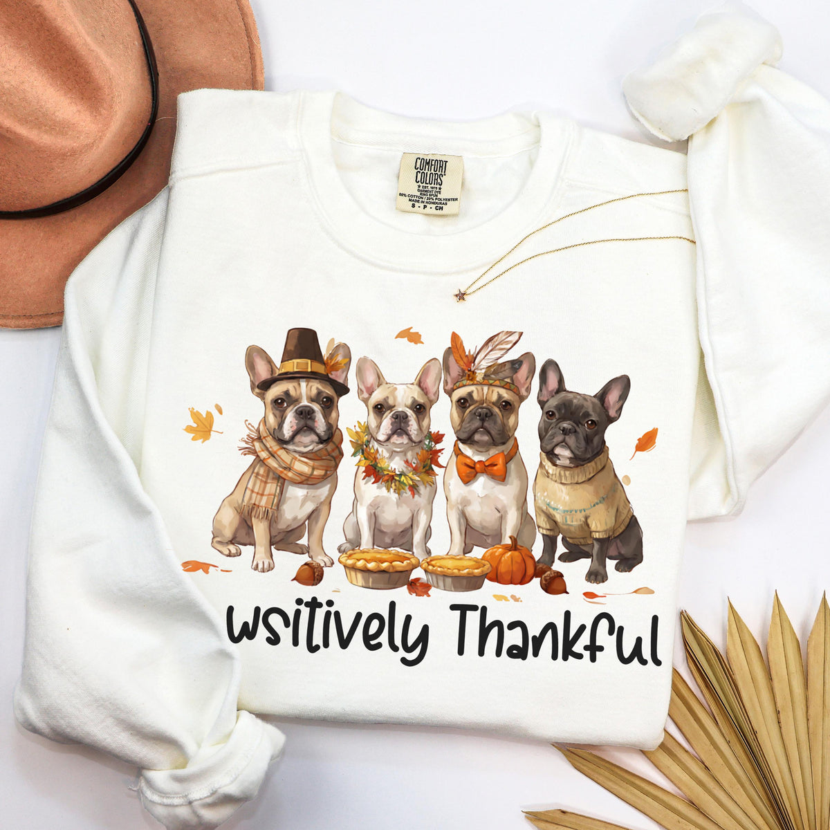 French Bulldog Thanksgiving Sweatshirt