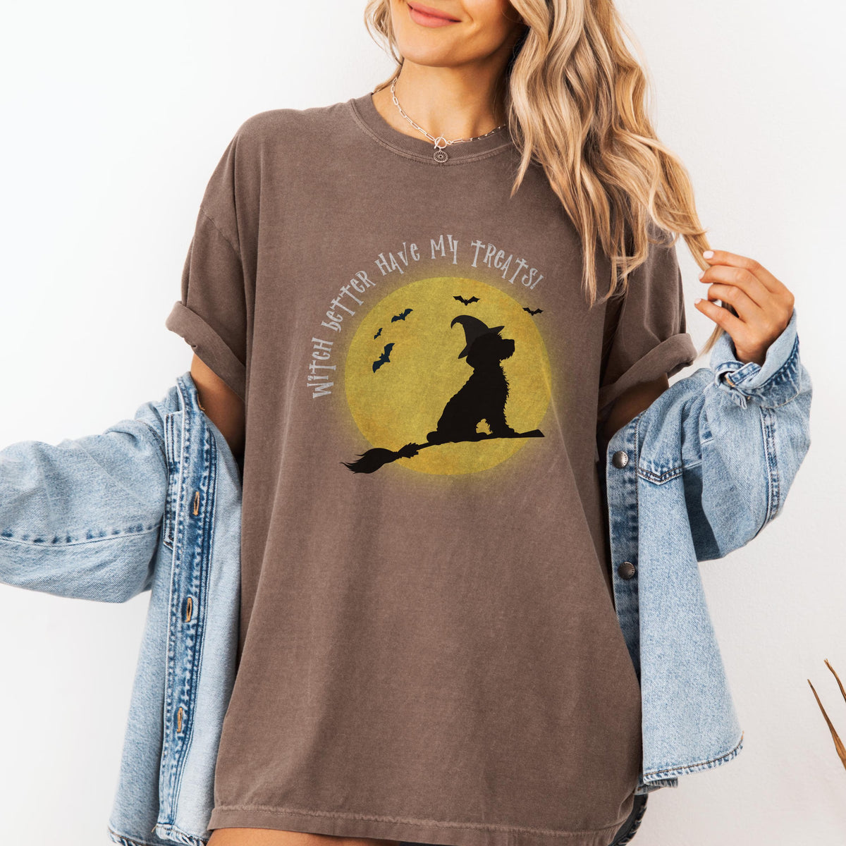 Goldendoodle Witch Halloween Shirt