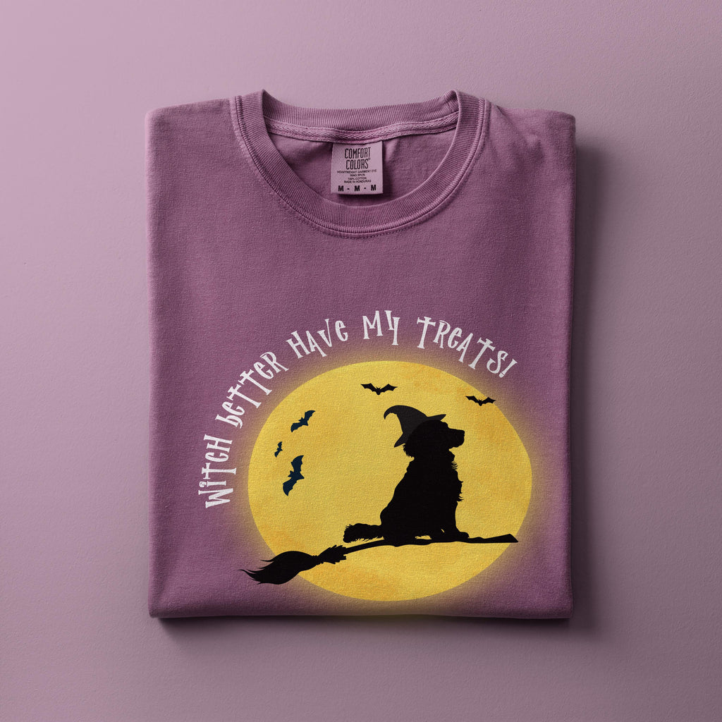 Cocker Spaniel Witch Halloween Shirt