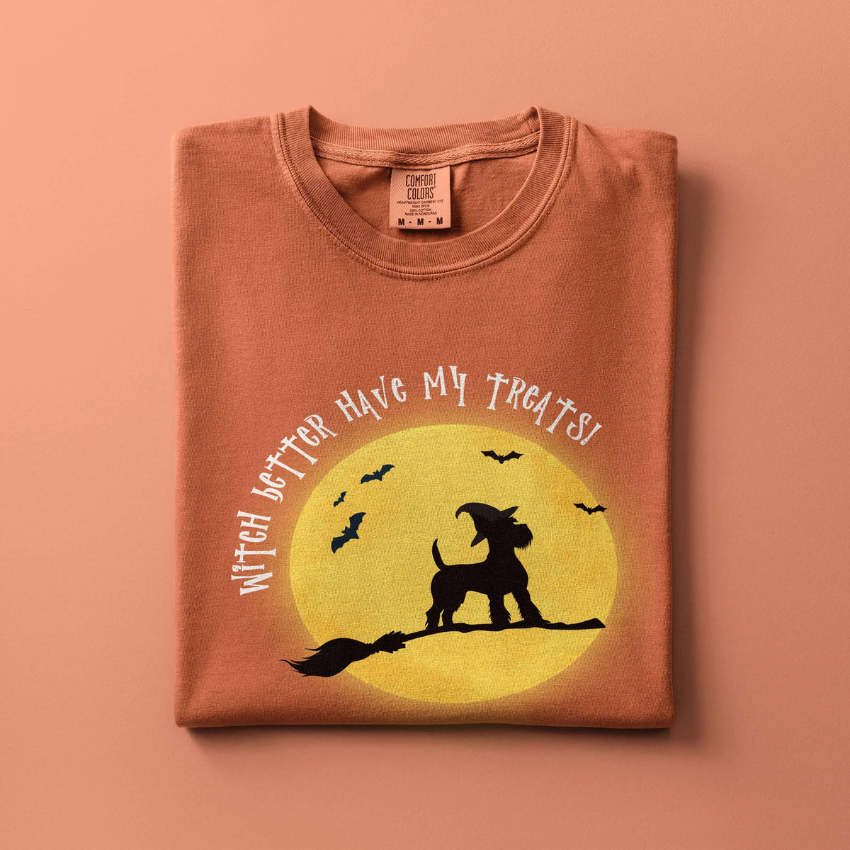 Scottish Terrier Witch Halloween Shirt