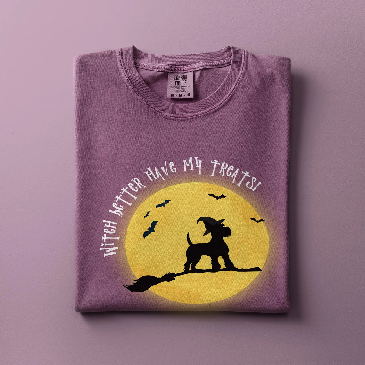 Scottish Terrier Witch Halloween Shirt