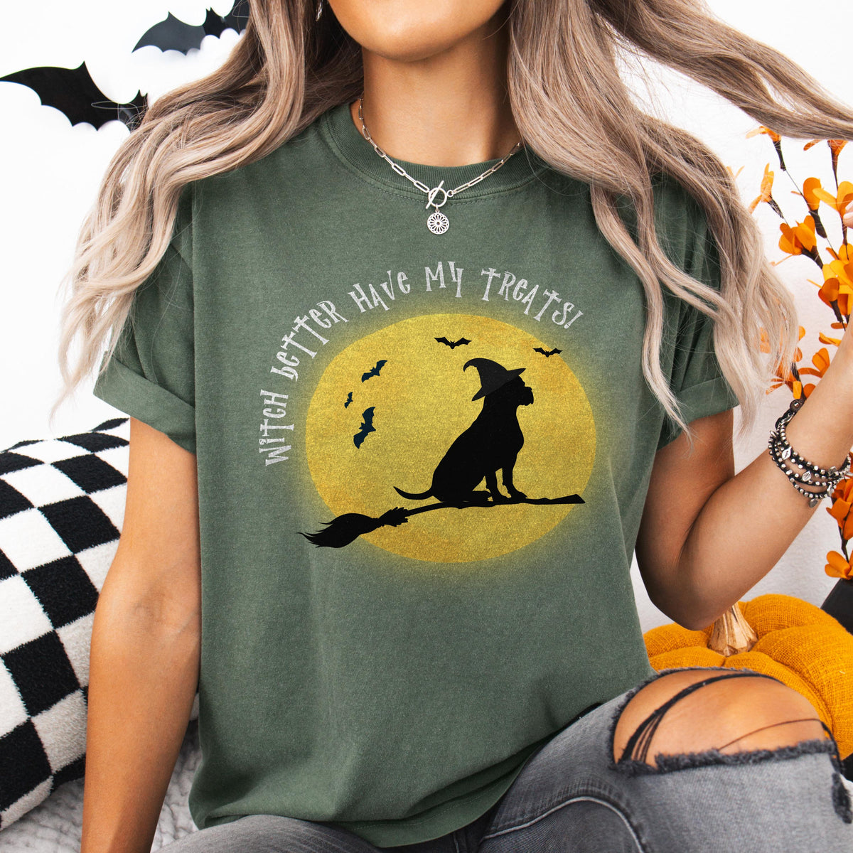 Cane Corso Witch Halloween Shirt