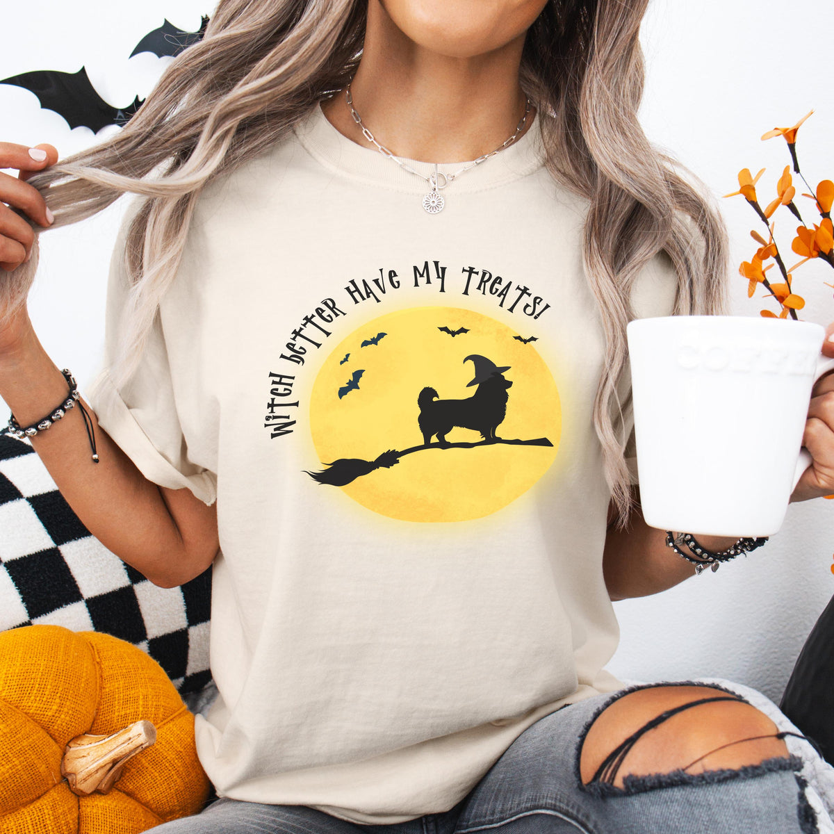 Corgi Witch Halloween Shirt