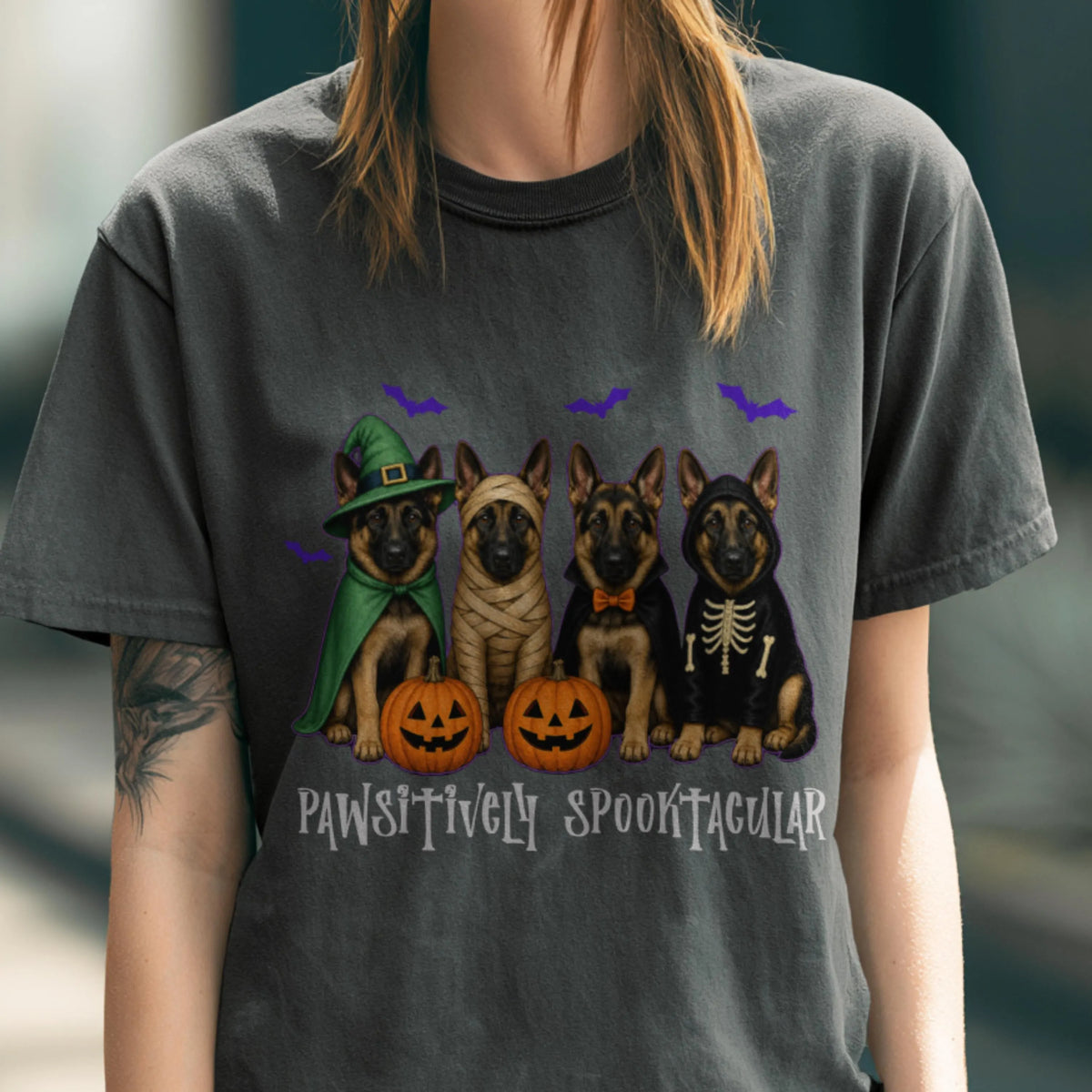 German Shepherd Halloween Shirt