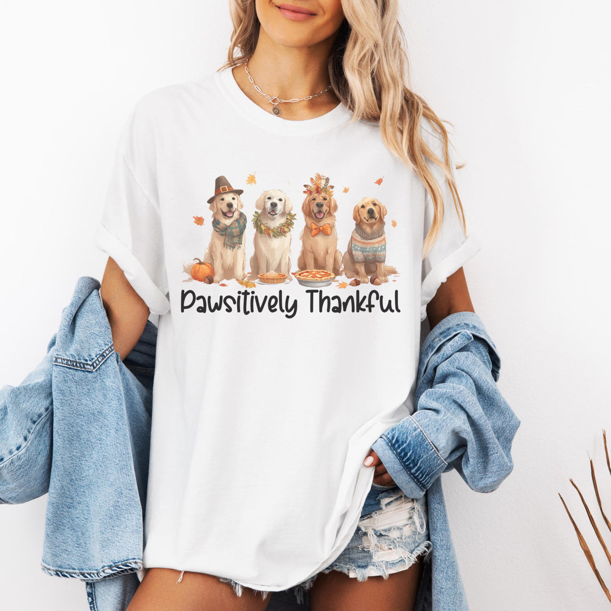 Golden Retriever Thanksgiving Shirt
