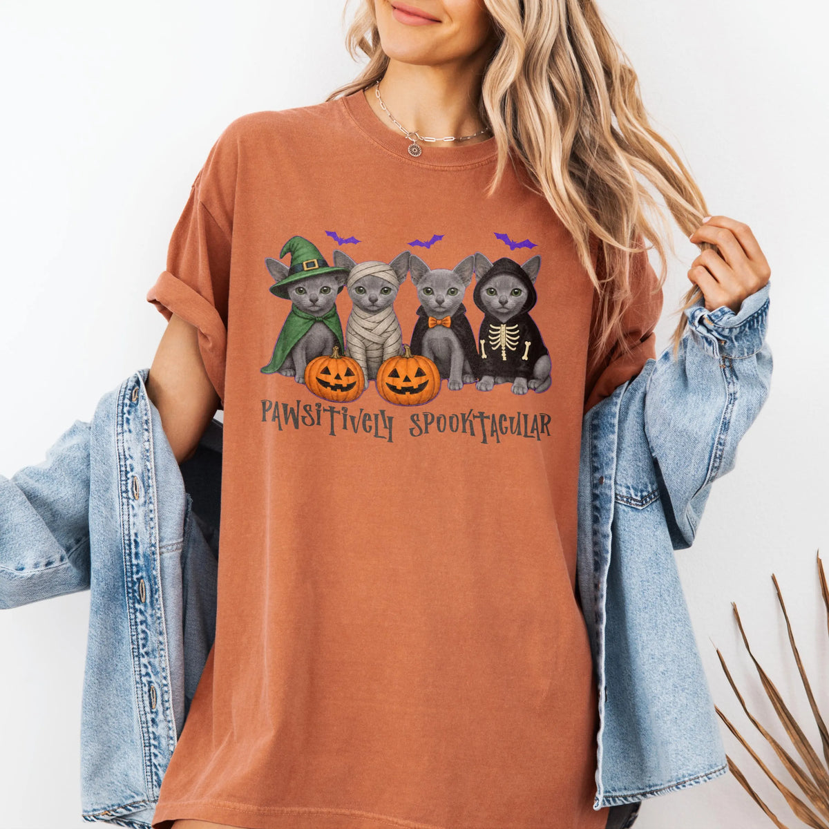 Russian Blue Halloween Shirt